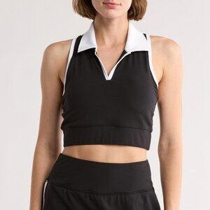 Nordstrom 90 DEGREE BY REFLEX Luxe League Polo Top Tank and Skort Active Wear